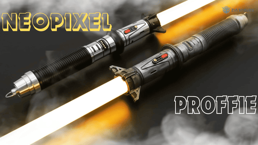 Difference of Proffie Vs Neopixel Lighsabers