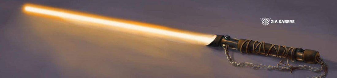 Rey’s lightsaber and What Does An Orange Lightsaber Mean?