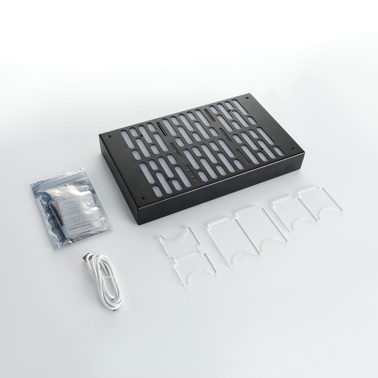 Tri-Saber Desktop Display Stand With RGB Light